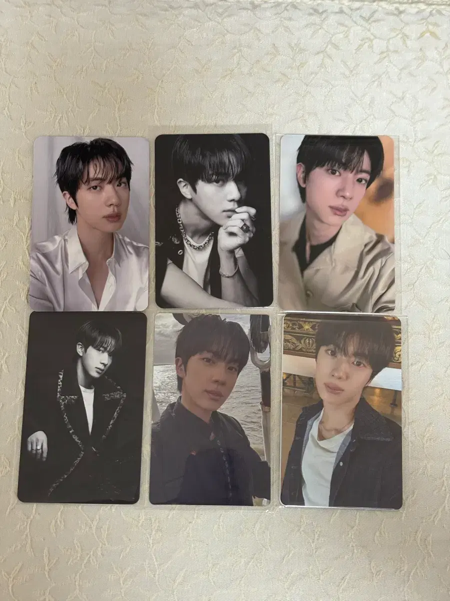 BTS ARIRANG アリランKOREA LUCKY DRAW ジン6枚セット Bts Arirang Jin / Seokjin Lucky Draw Photocard Set of 6 Types